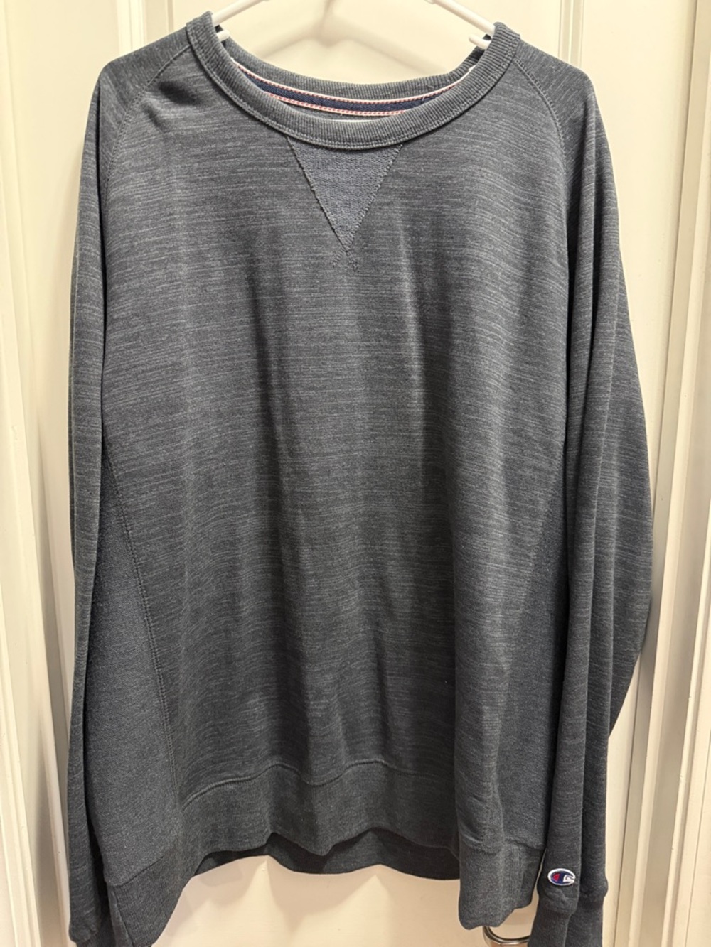Champion Men's Slate Gray Crewneck Sweatshirt. Size XXL